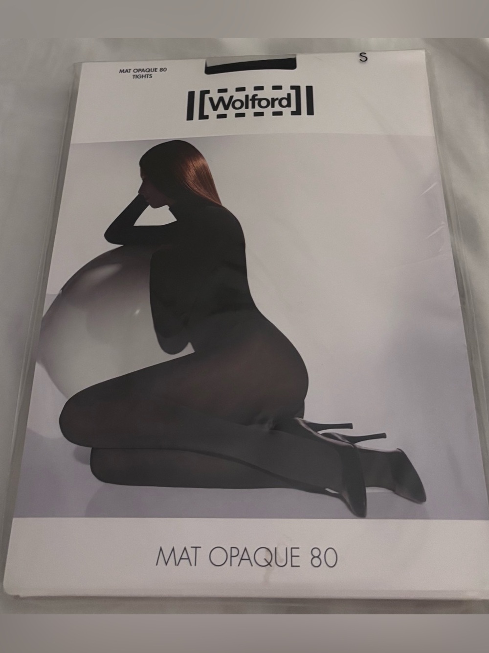 Wolford Mat Opaque 80 Tights Black Size S 80 Denier Luxury Hosiery NWT